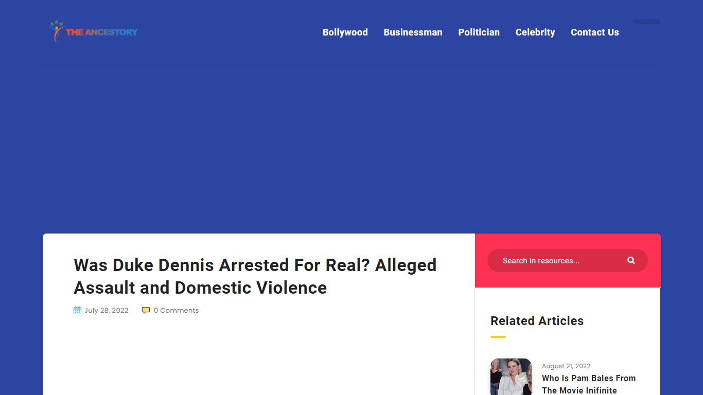 Was Duke Dennis Arrested For Real? Alleged Assault and Domestic ...